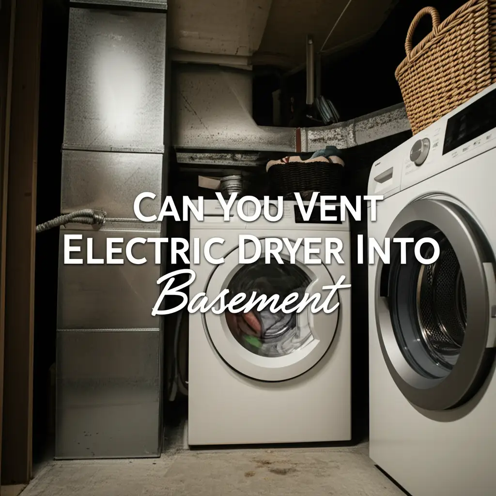 Can You Vent Electric Dryer Into Basement