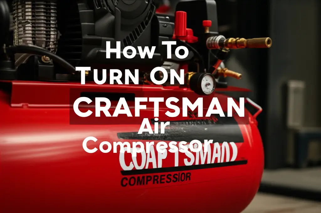 How To Turn On Craftsman Air Compressor