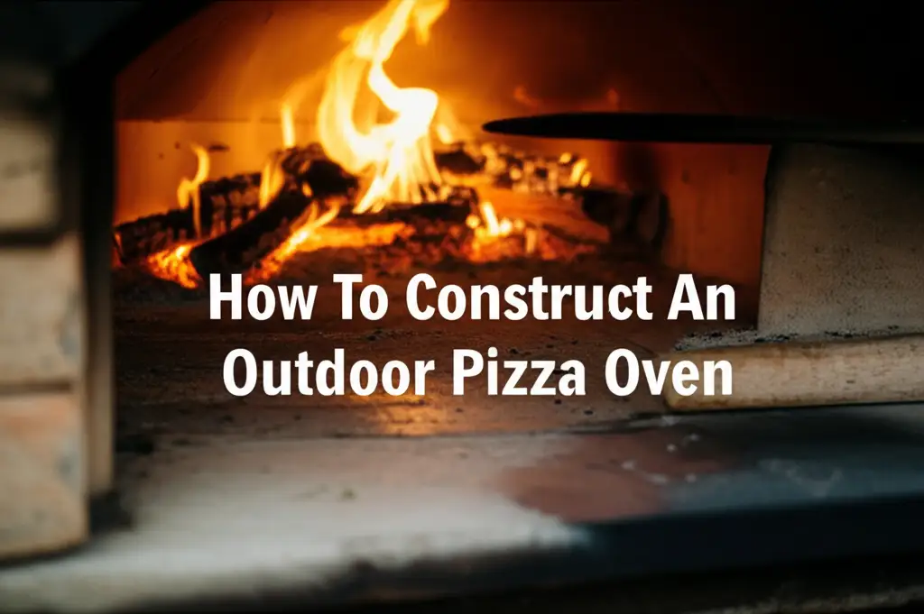 How To Construct An Outdoor Pizza Oven