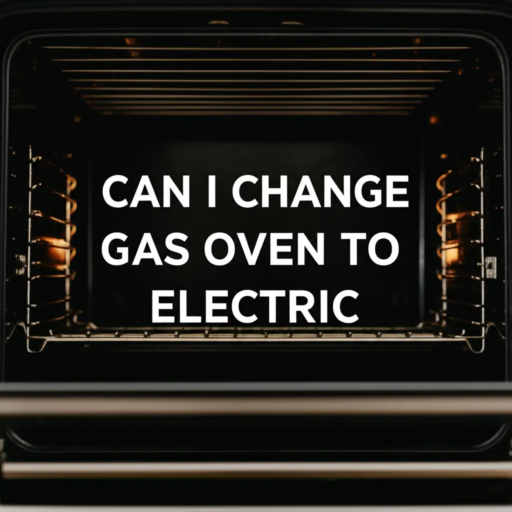 Can I Change Gas Oven To Electric
