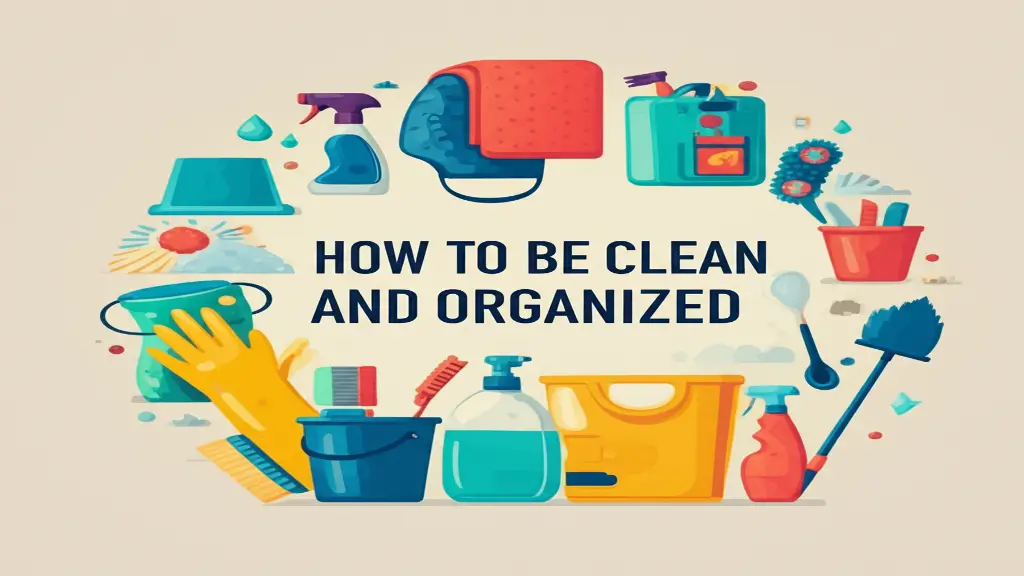 How To Be Clean And Organized