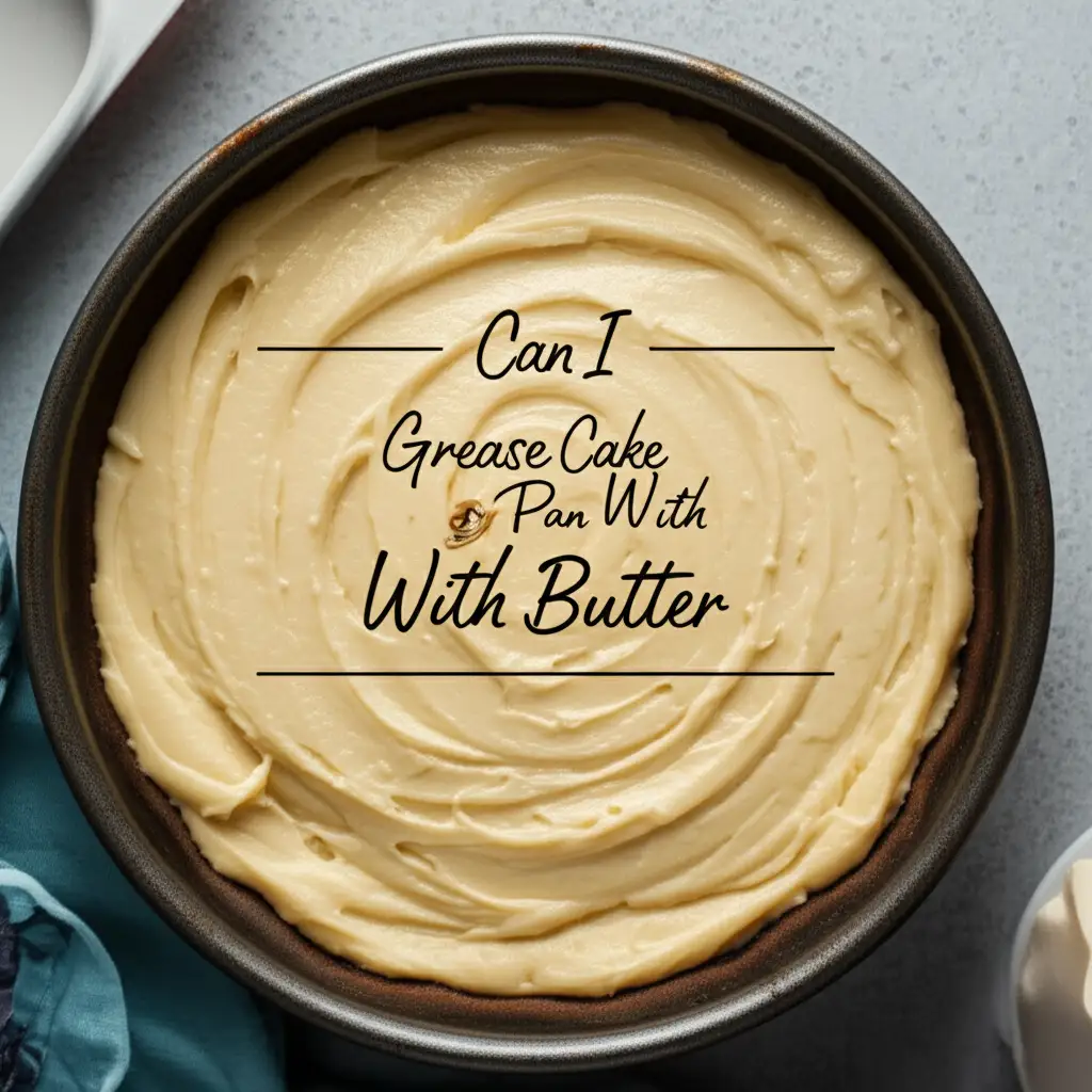 Can I Grease Cake Pan With Butter