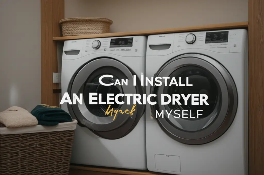 Can I Install An Electric Dryer Myself