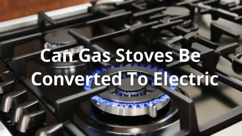Can Gas Stoves Be Converted To Electric