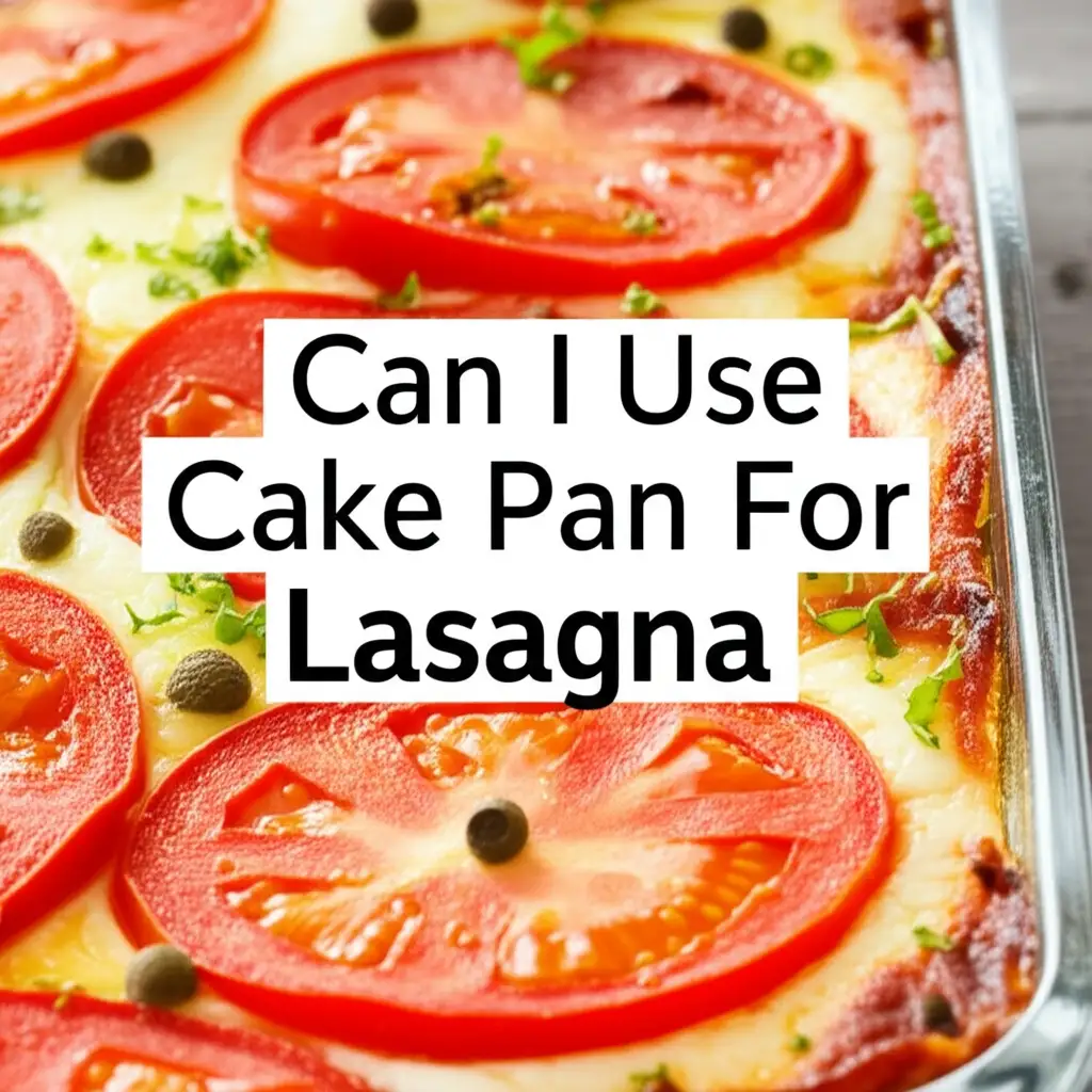 Can I Use Cake Pan For Lasagna