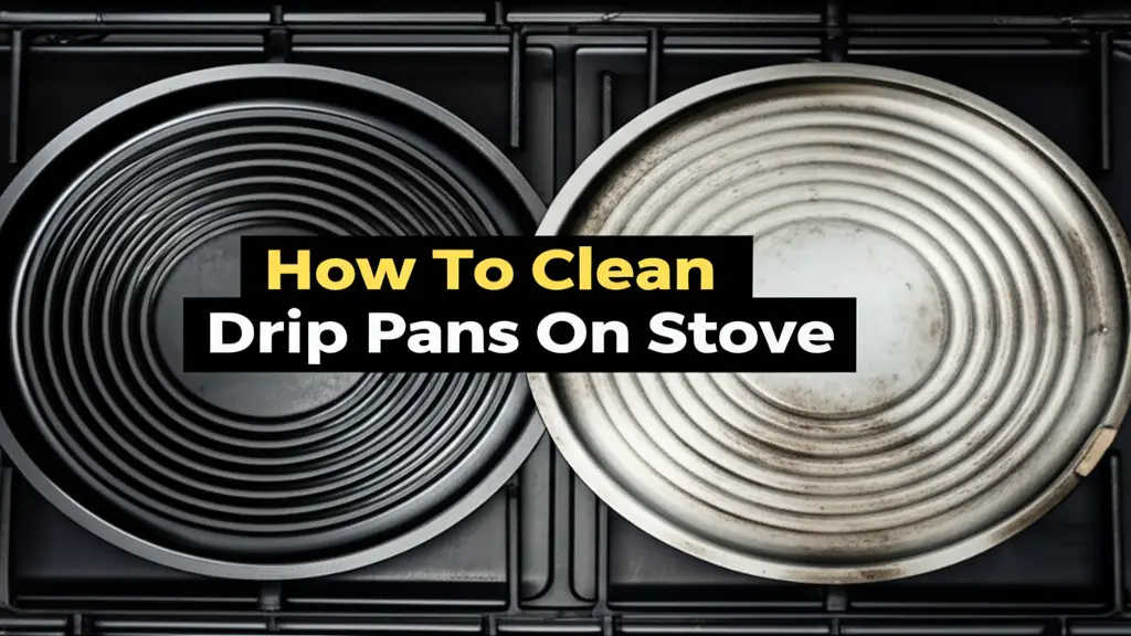 How To Clean Drip Pans On Stove