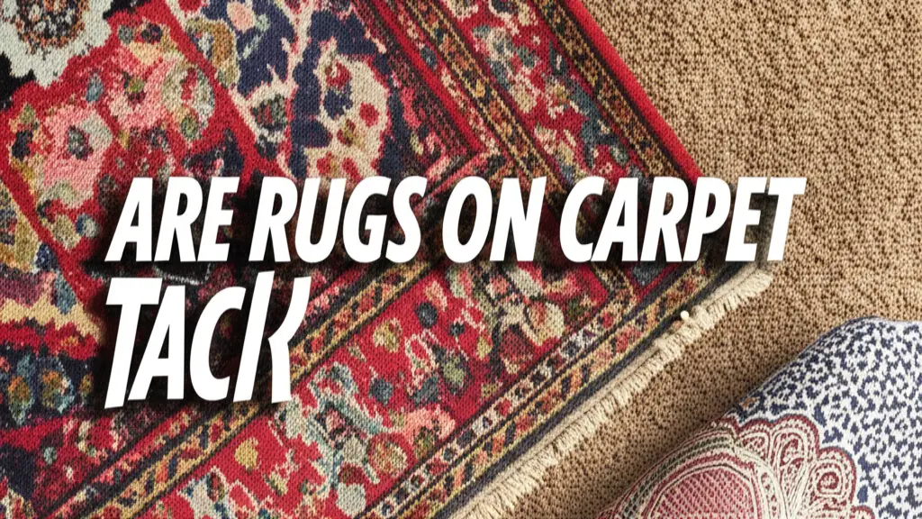 Are Rugs On Carpet Tack