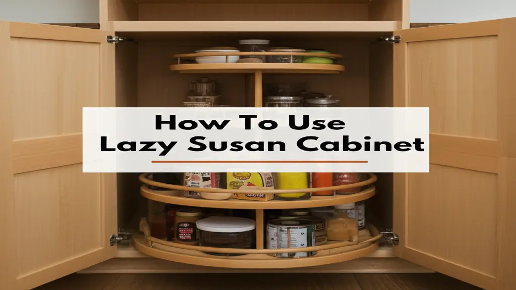 How To Use Lazy Susan Cabinet