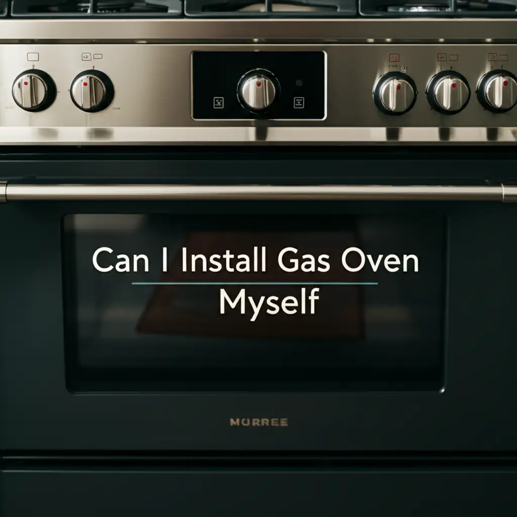 Can I Install Gas Oven Myself
