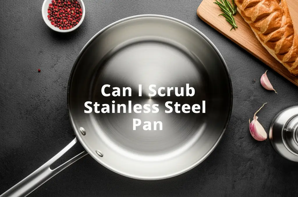 Can I Scrub Stainless Steel Pan