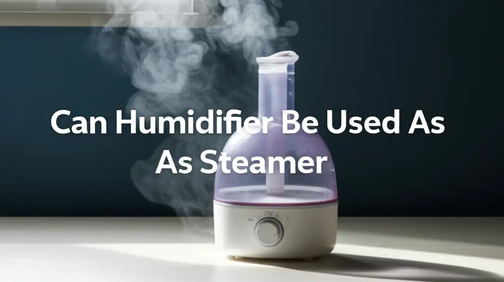 Can Humidifier Be Used As Steamer