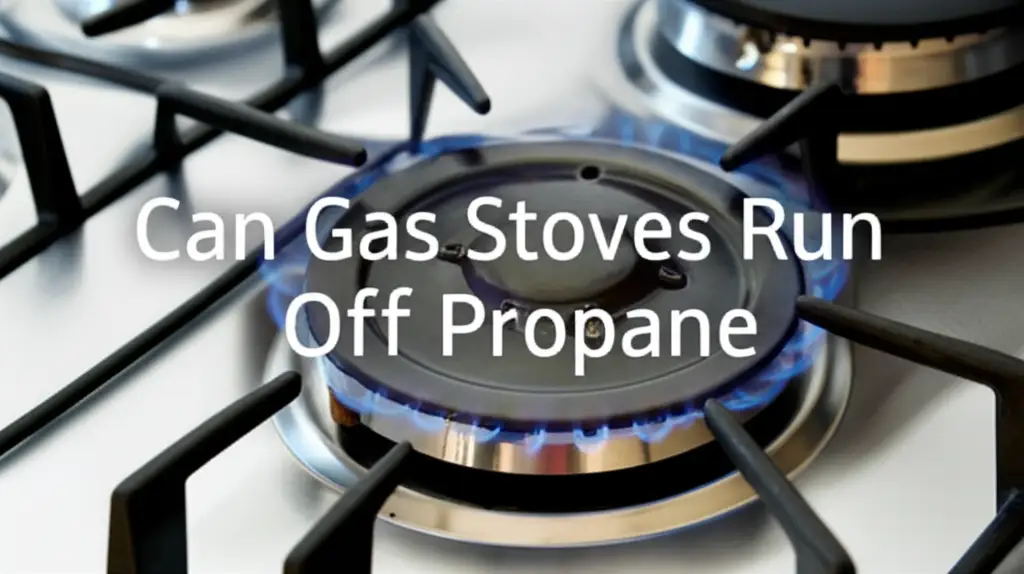 Can Gas Stoves Run Off Propane