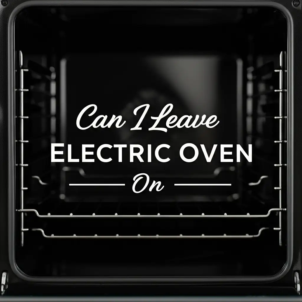 Can I Leave Electric Oven On