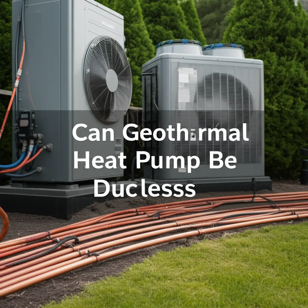 Can Geothermal Heat Pump Be Ductless