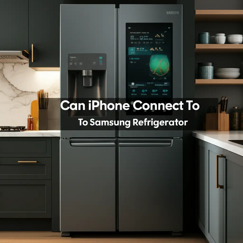 Can Iphone Connect To Samsung Refrigerator
