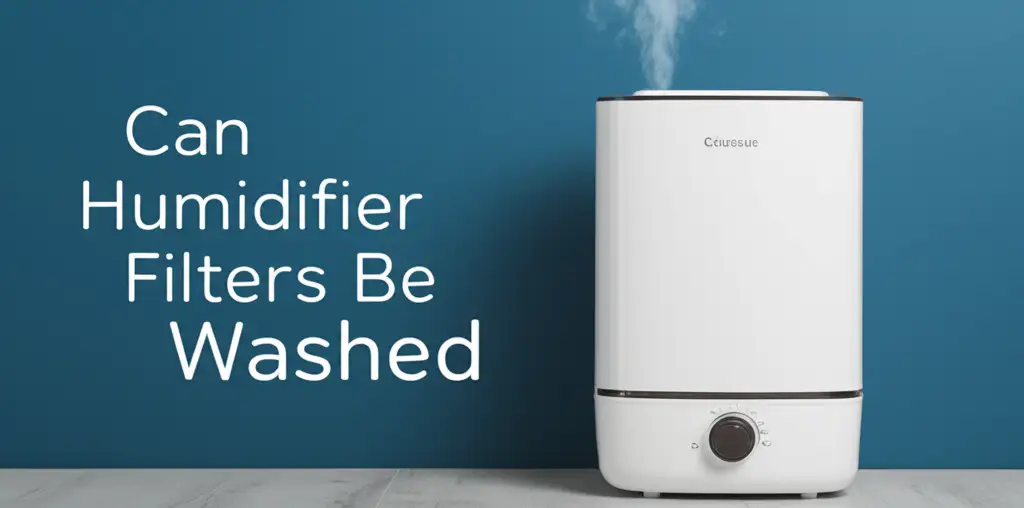 Can Humidifier Filters Be Washed