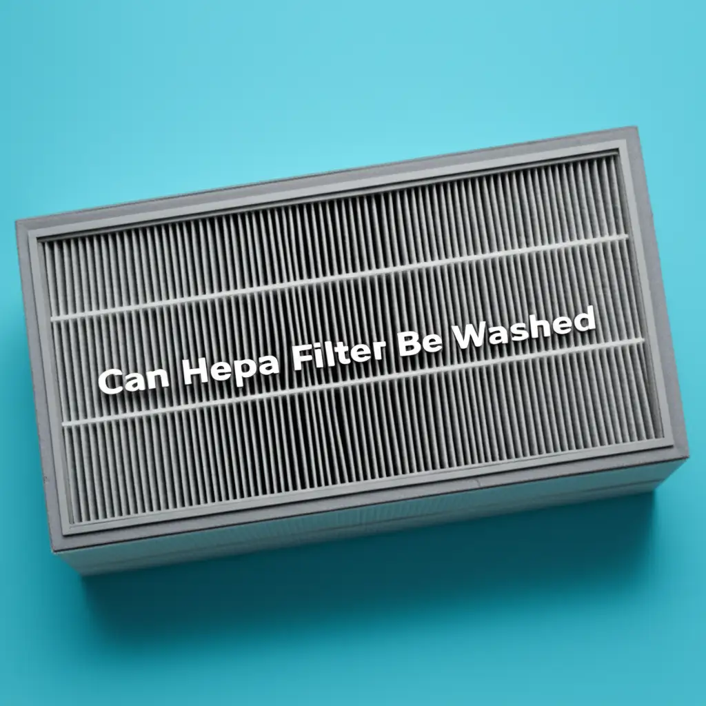 Can Hepa Filter Be Washed