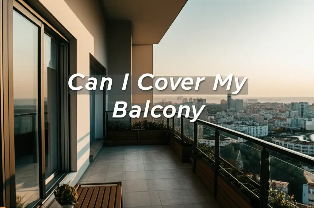 Can I Cover My Balcony