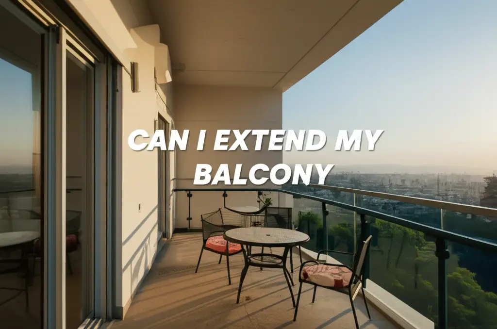 Can I Extend My Balcony