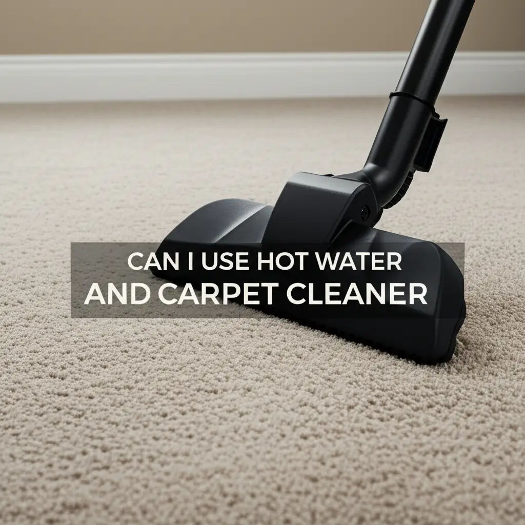 Can I Use Hot Water And Carpet Cleaner