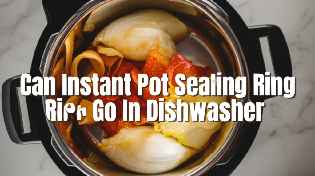 Can Instant Pot Sealing Ring Go In Dishwasher