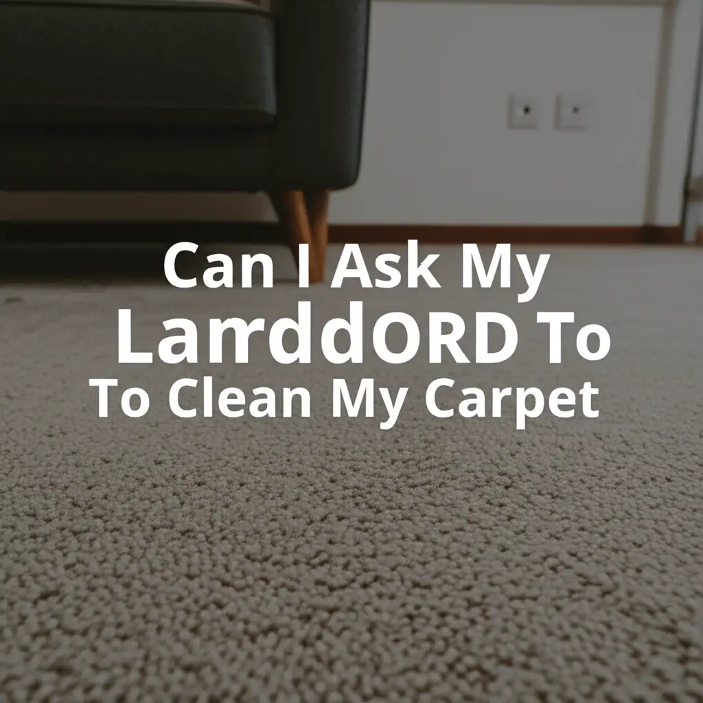 Can I Ask My Landlord To Clean My Carpet
