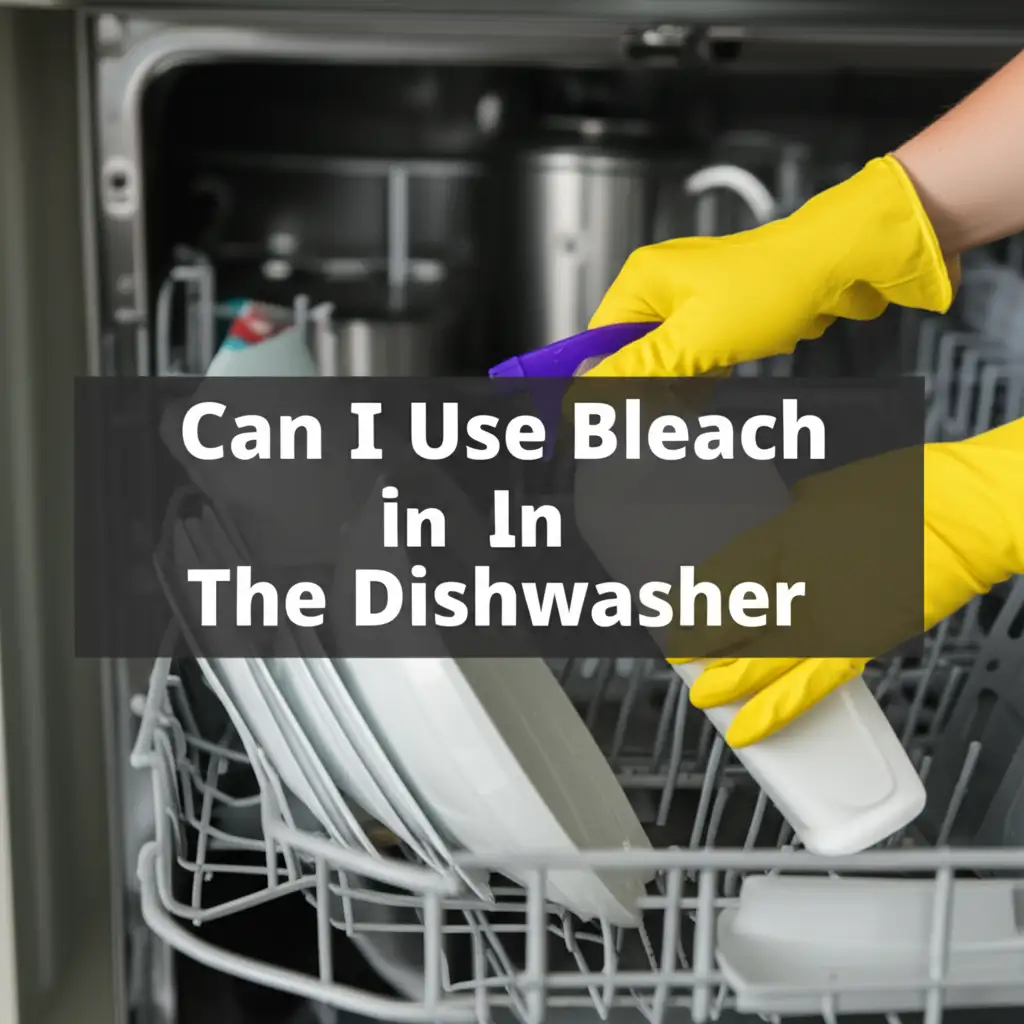 Can I Use Bleach In The Dishwasher