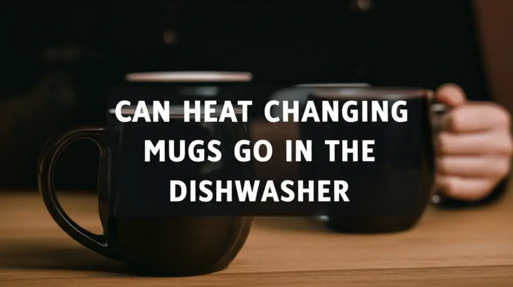 Can Heat Changing Mugs Go In The Dishwasher