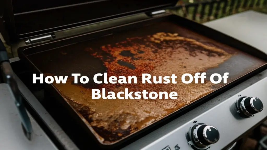 How To Clean Rust Off Of Blackstone