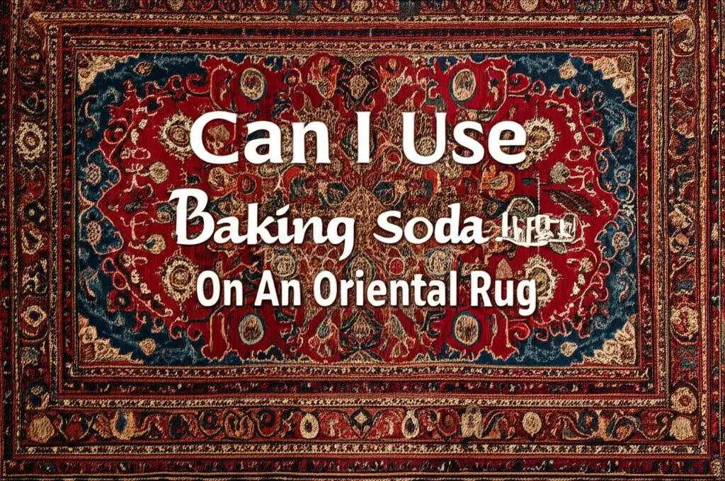 Can I Use Baking Soda On An Oriental Rug