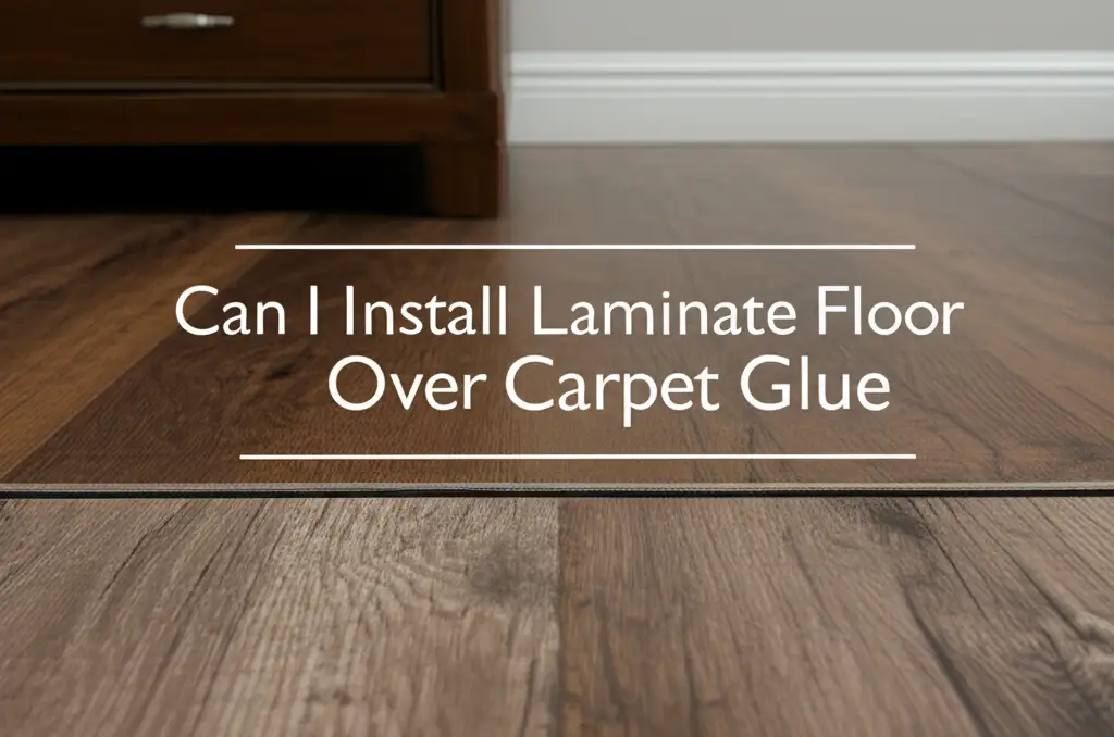 Can I Install Laminate Floor Over Carpet Glue