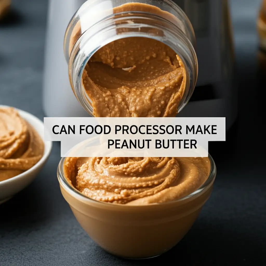 Can Food Processor Make Peanut Butter Homemade & Healthy