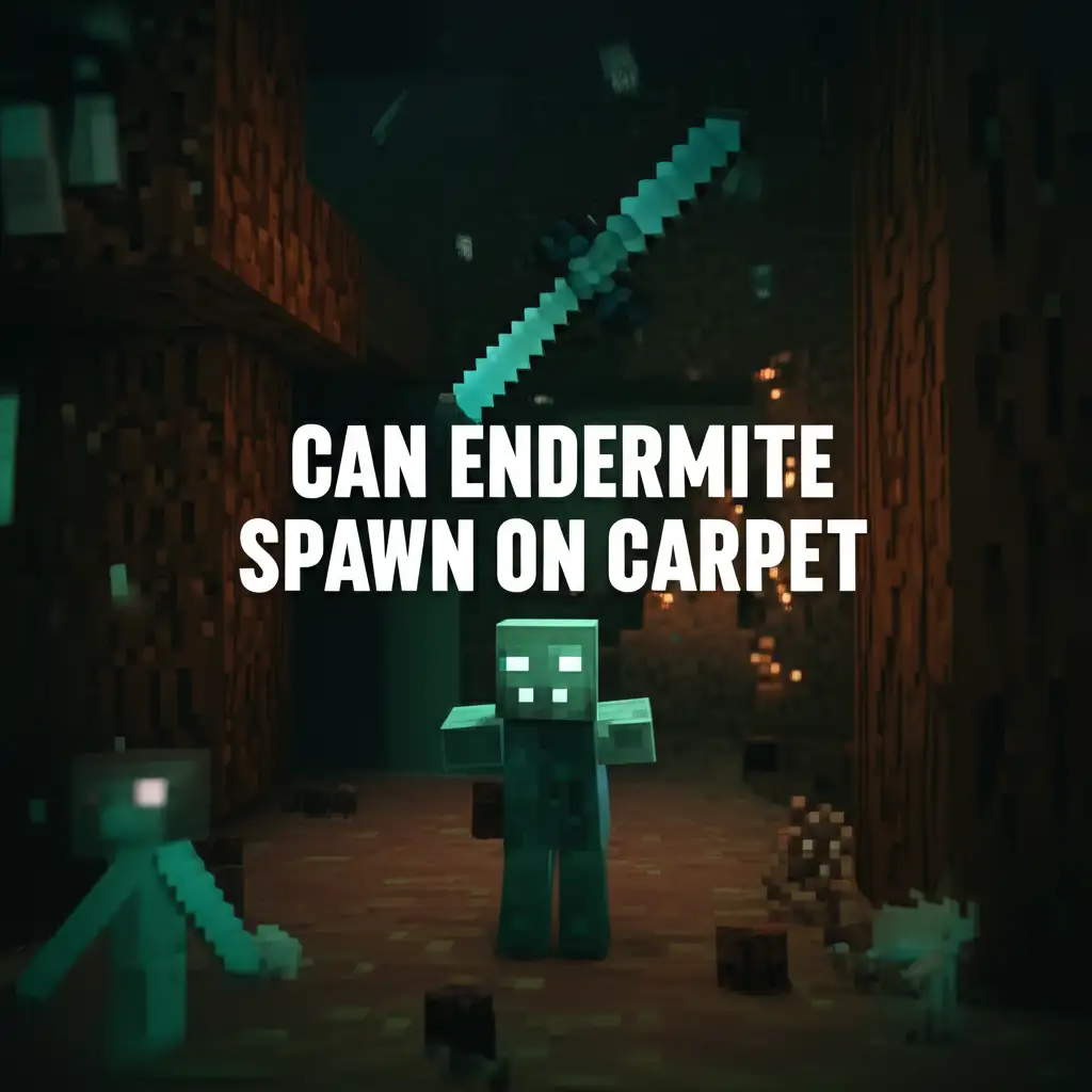 Can Endermite Spawn On Carpet