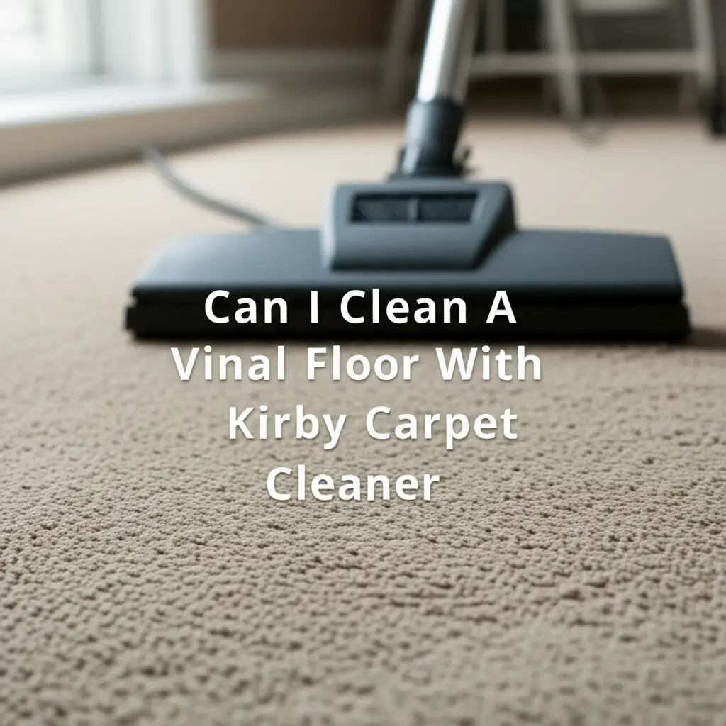 Can I Clean A Vinal Floor With Kirby Carpet Cleaner