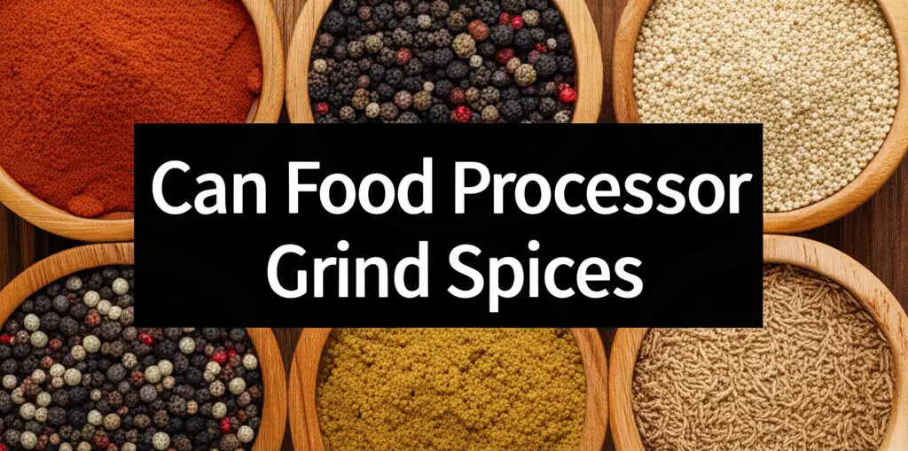 Can Food Processor Grind Spices