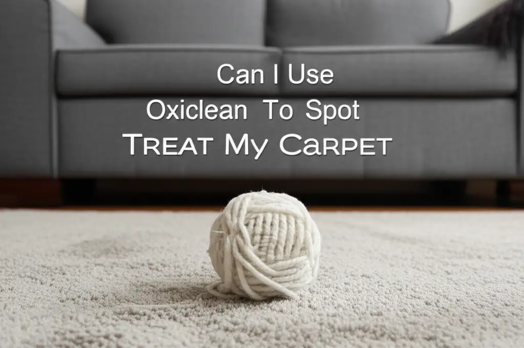Can I Use Oxiclean To Spot Treat My Carpet