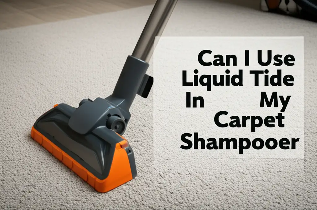 Can I Use Liquid Tide In My Carpet Shampooer