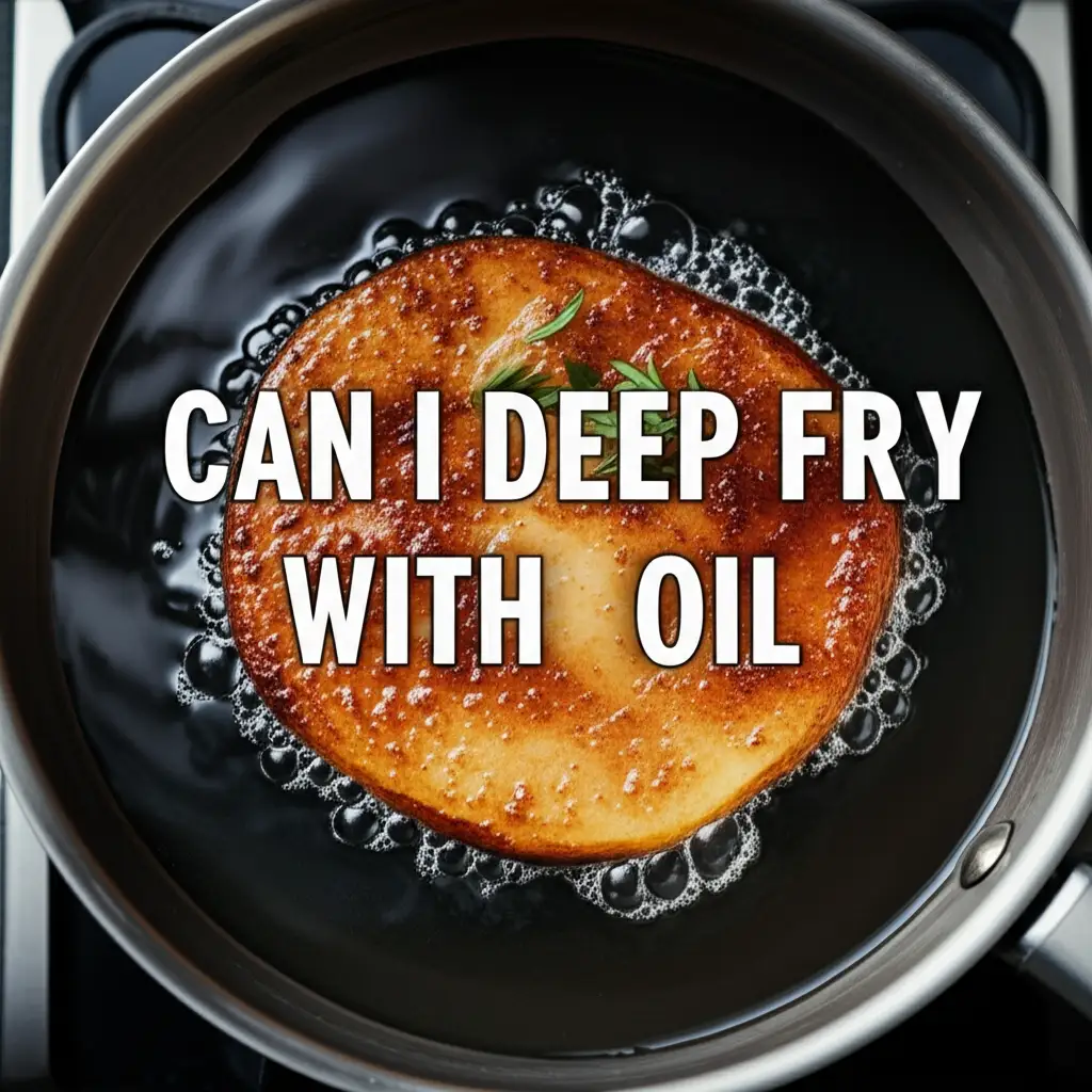 Can I Deep Fry With Oil