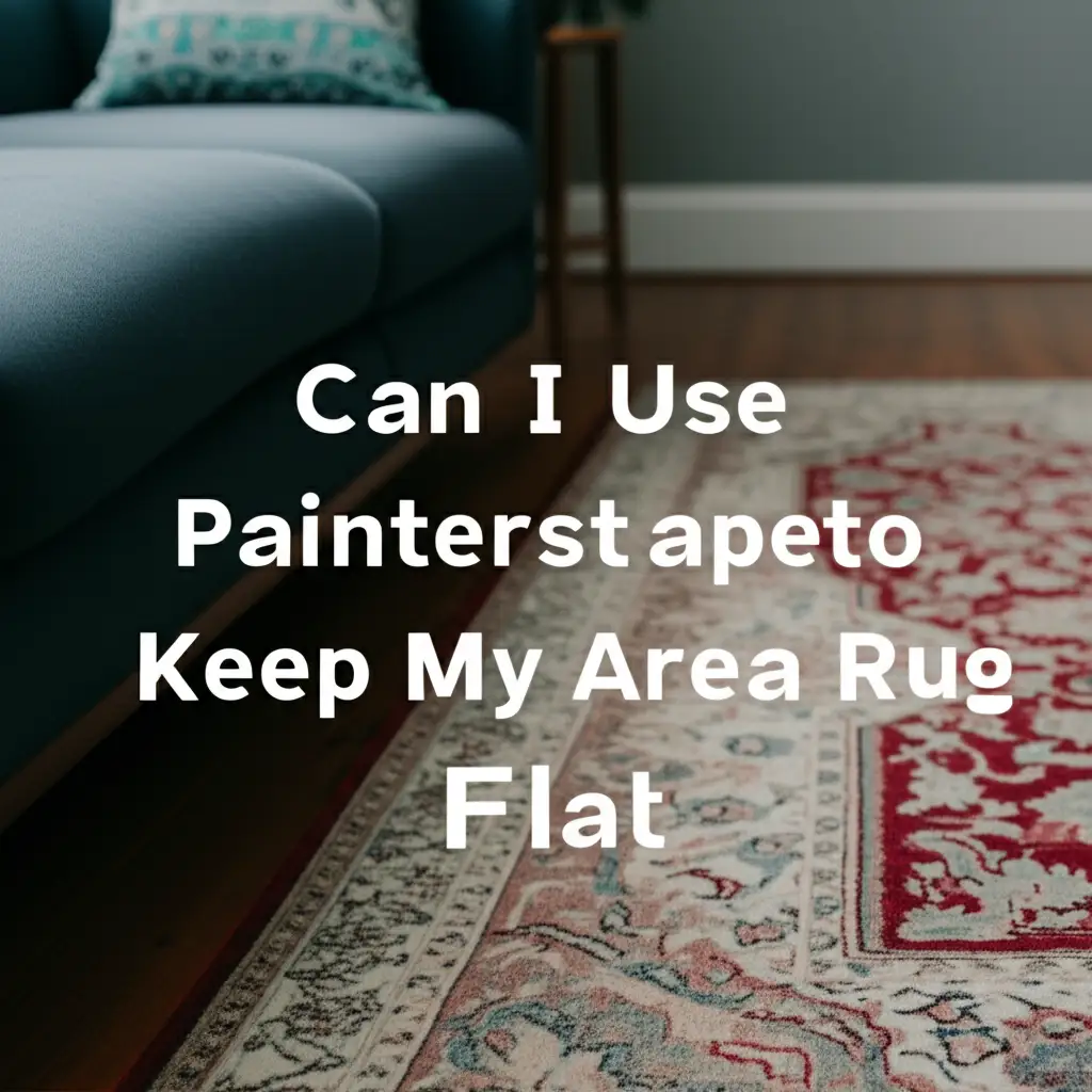 Can I Use Painterstapeto Keep My Area Rug Flat