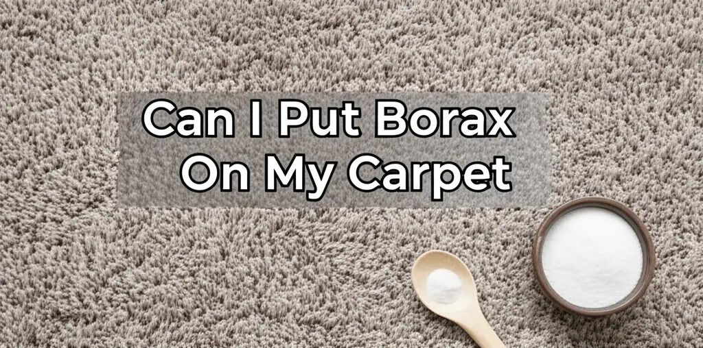 Can I Put Borax On My Carpet