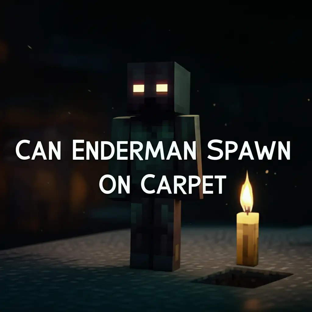 Can Enderman Spawn On Carpet