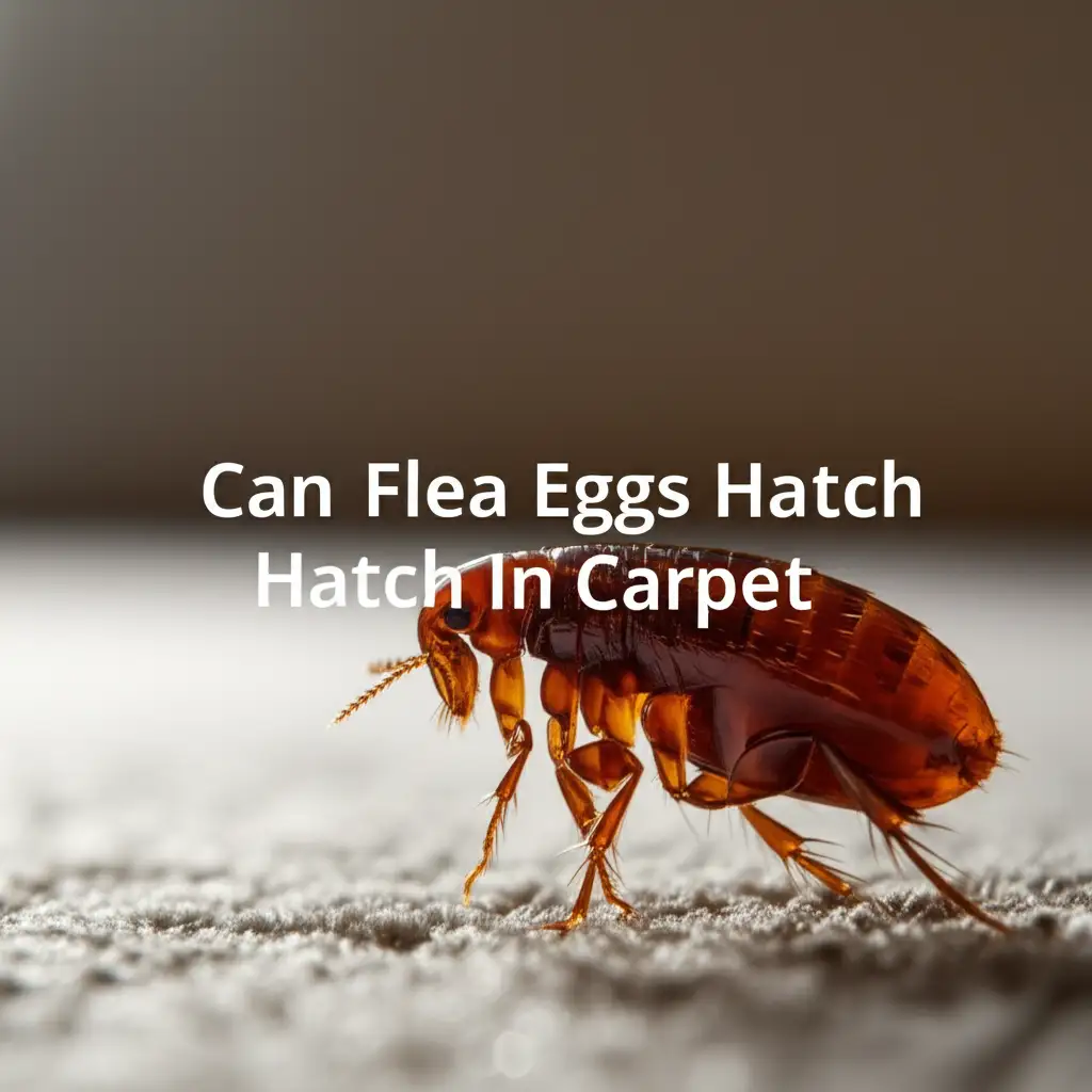 Can Flea Eggs Hatch In Carpet