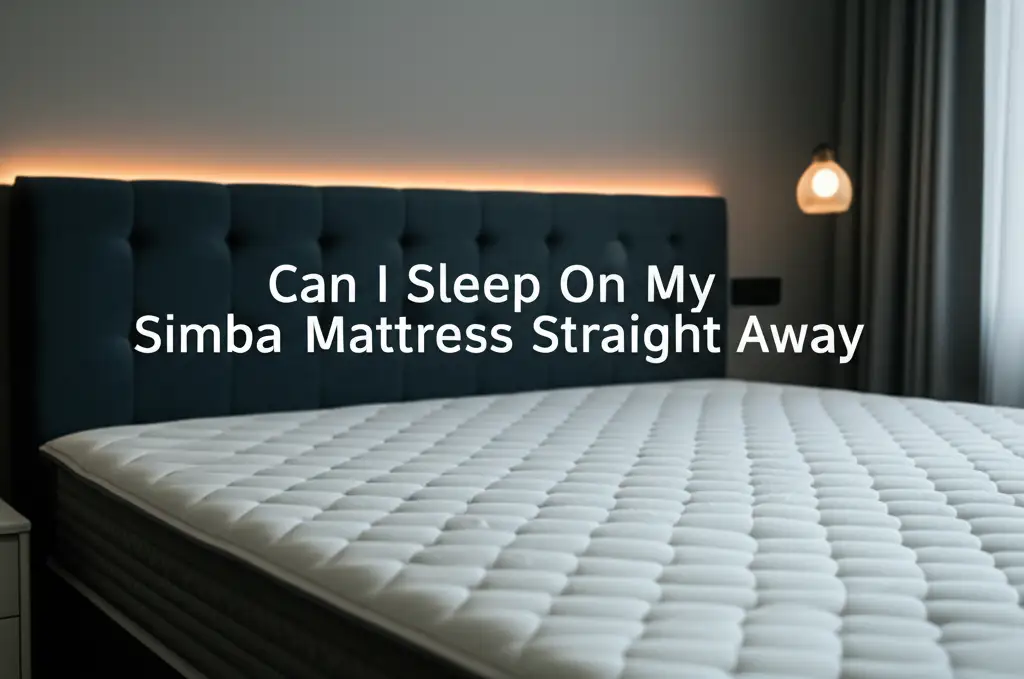 Can I Sleep On My Simba Mattress Straight Away