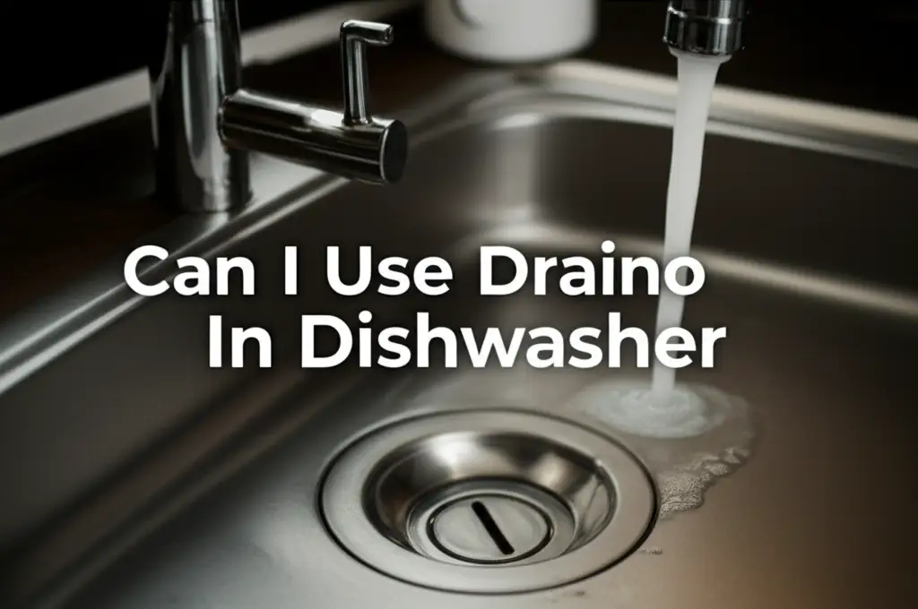 Can I Use Draino In Dishwasher