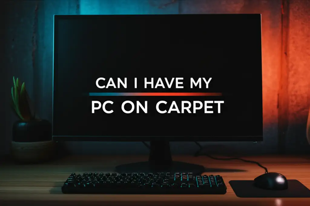 Can I Have My Pc On Carpet