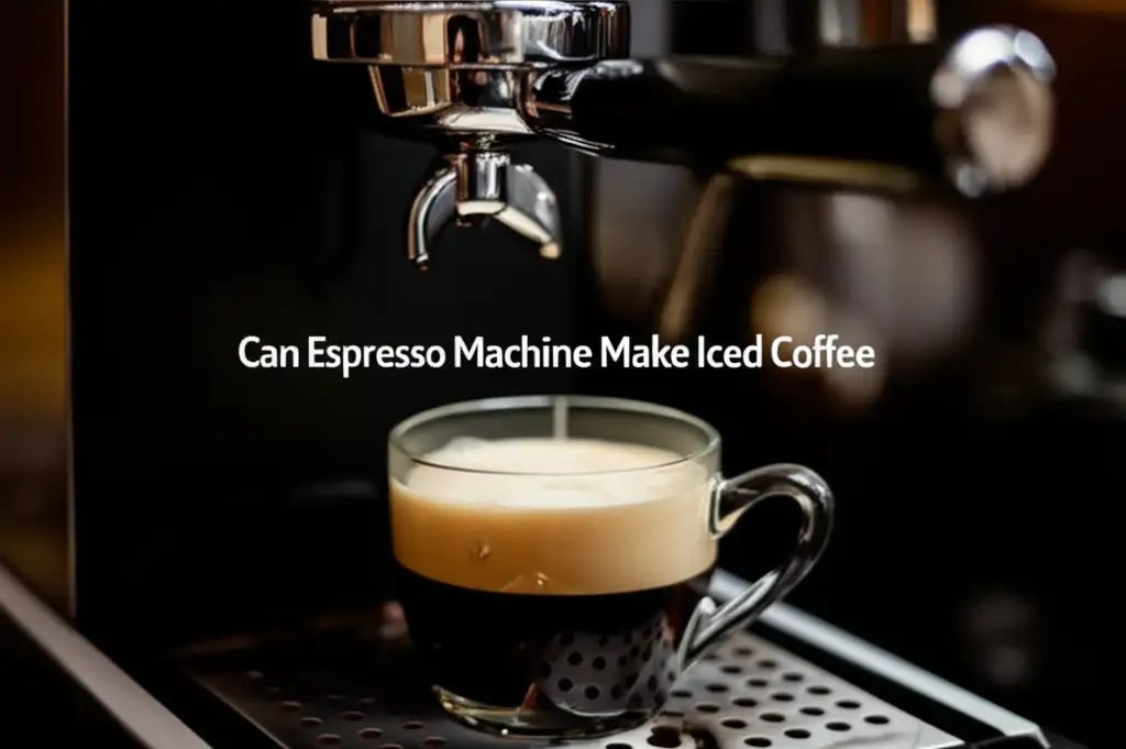 Can Espresso Machine Make Iced Coffee