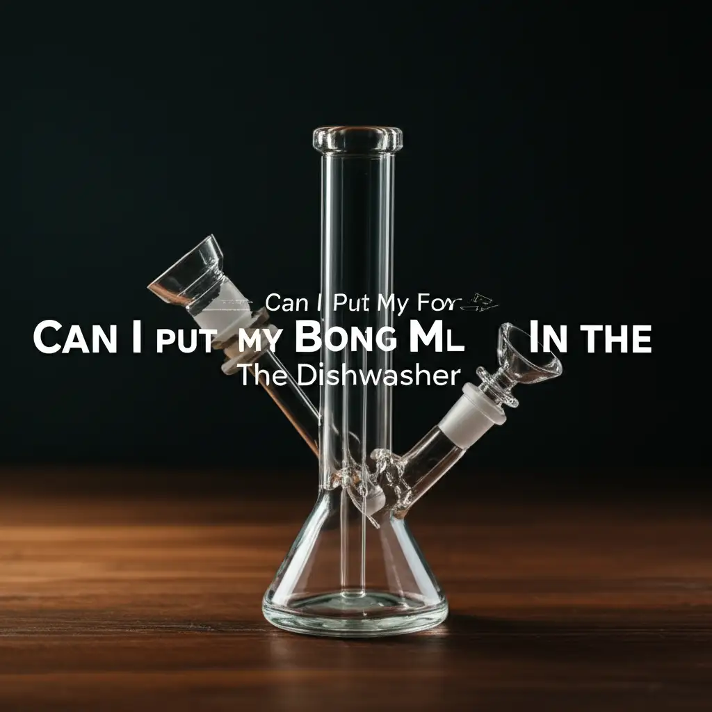 Can I Put My Bong In The Dishwasher