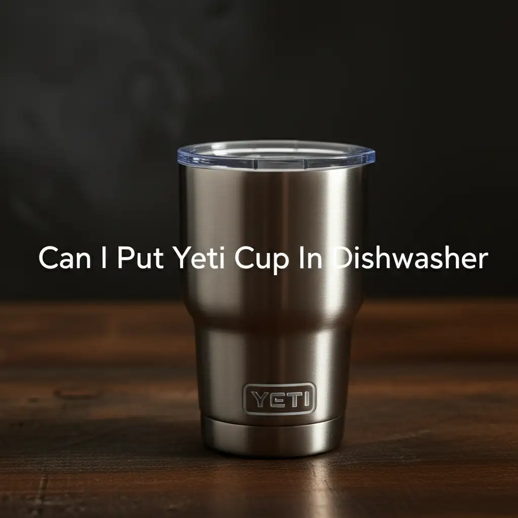 Can I Put Yeti Cup In Dishwasher