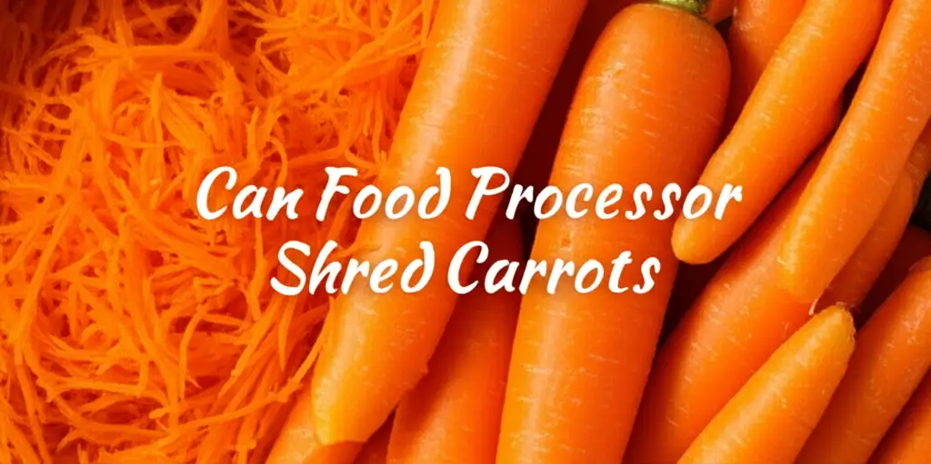 Can Food Processor Shred Carrots
