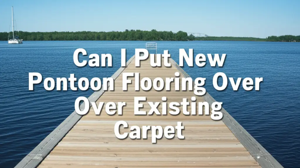 Can I Put New Pontoon Flooring Over Existing Carpet